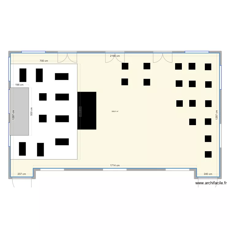 Projet S&eacute;lys. Plan de 