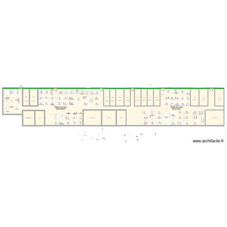 R&eacute;ception VIP +2_ 30/01. Plan de 0 pièce et 0 m2