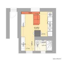 STUDIO BATIMENT PROCHE LA POSTE