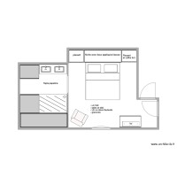 Marssac plan meublé étage 3