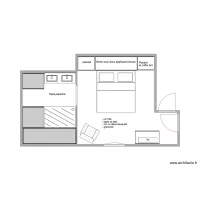 Marssac plan meubl&eacute; &eacute;tage 3