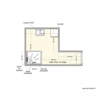 ROUCH salle d'eau premier &eacute;tage adaptation