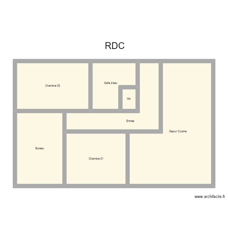 350601963. Plan de 7 pièces et 98 m2