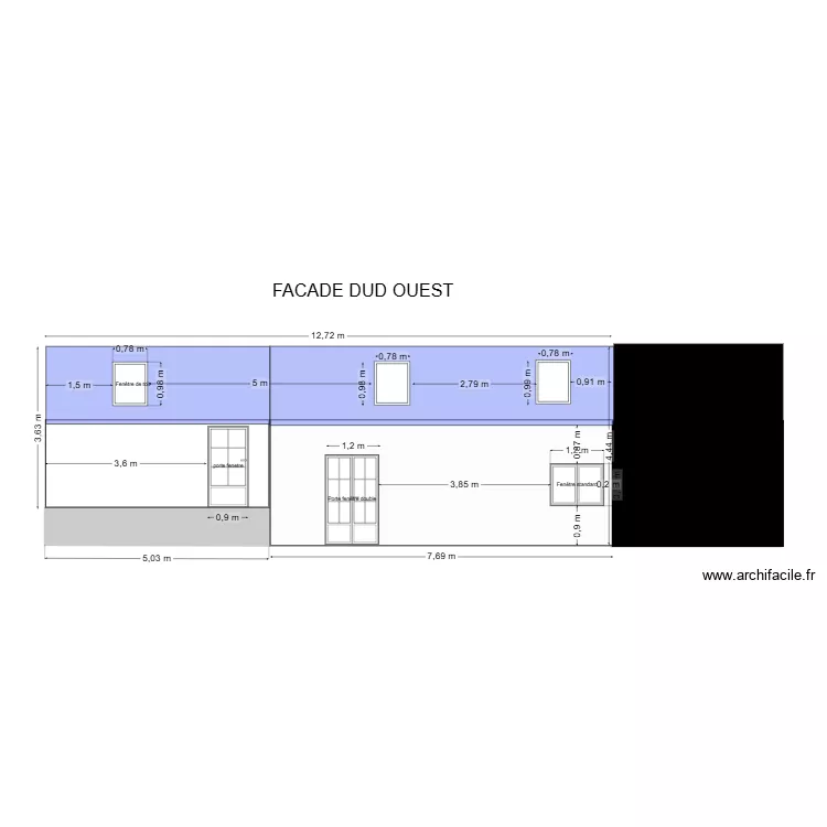 000000000FACADE FINAL. Plan de 
