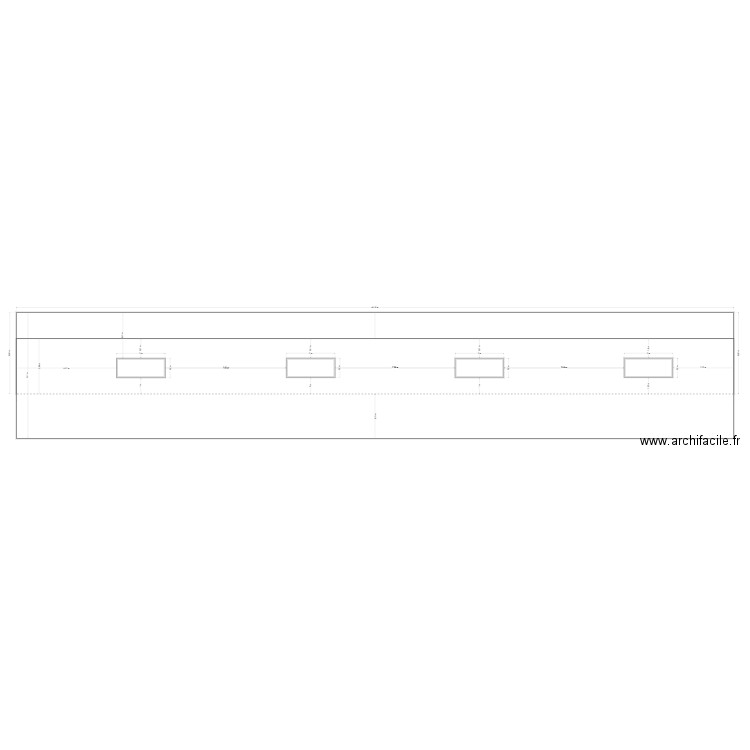 EVA MTP FACADE EST. Plan de 0 pièce et 0 m2