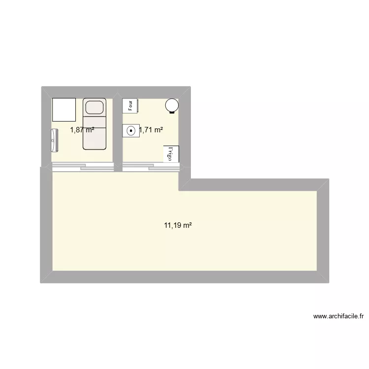 bhghghg. Plan de 3 Pièces et 15 m² bhghghg. Plan de 3 Pièces et 15 m²