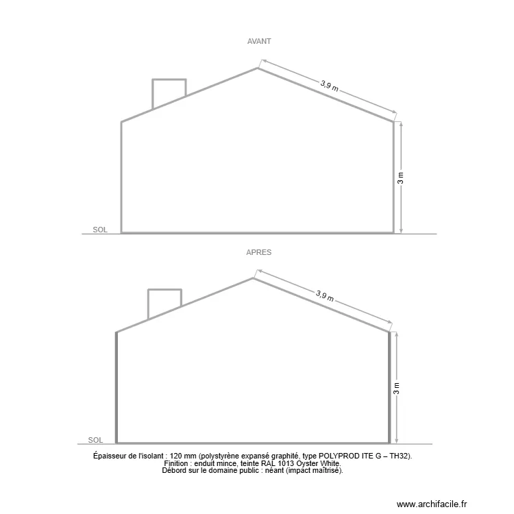 Seguin Henri - ite PLAN DE COUPE. Plan de 