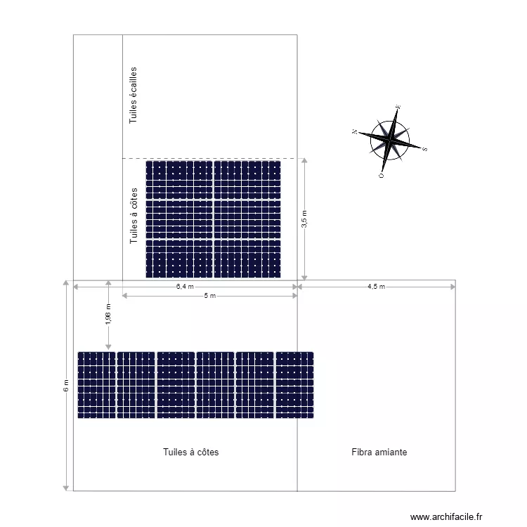 MAISON DESCHAMPS d&eacute;c. Plan de 