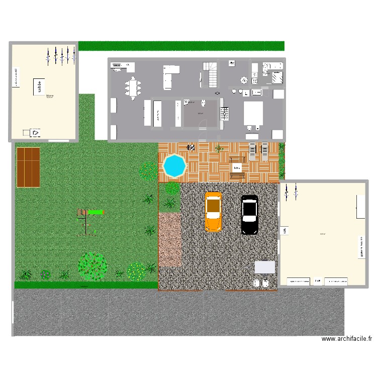 emrys nion. Plan de 9 pièces et 457 m2