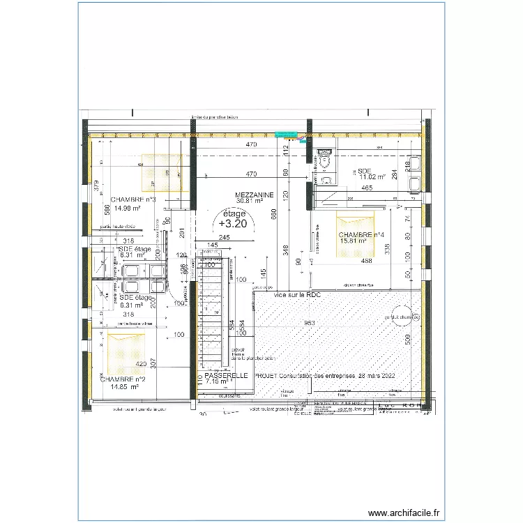 GFI CHAUFFAGE ETAGE. Plan de GFI CHAUFFAGE ETAGE. Plan de