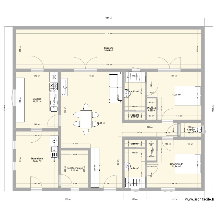 Maison MADA asymétrique. Plan de 0 pièce et 0 m2