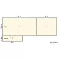 Plan hangar agricole 4 avant travaux