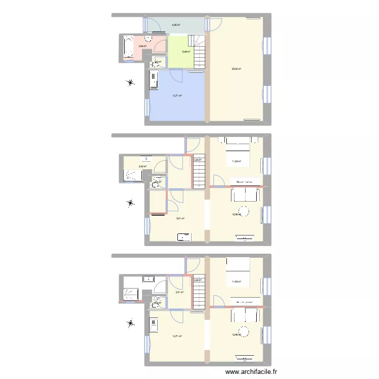 T5 Epinal RdC. Plan de 