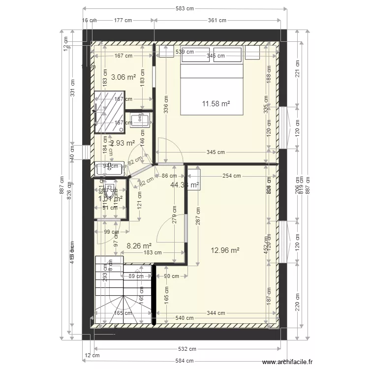 natacha surelevation 2026 32. Plan de 22 et 379 m² natacha surelevation 2026 32. Plan de 22 et 379 m²