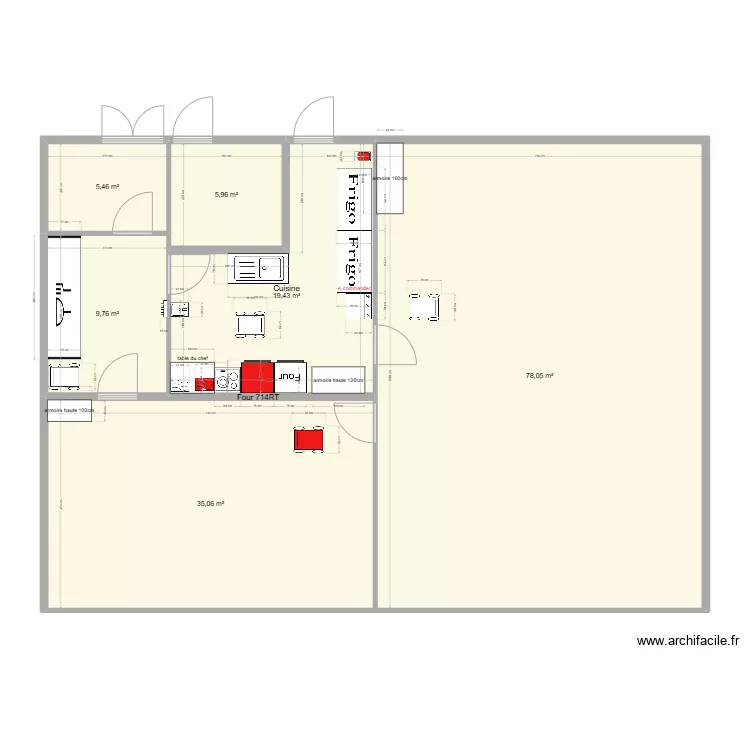 plan Ernolsheim nouveau locaux. Plan de 