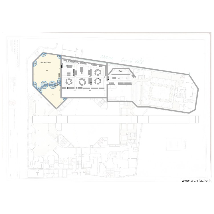 Plan salle MAS Phase 2. Plan de 0 pièce et 0 m2