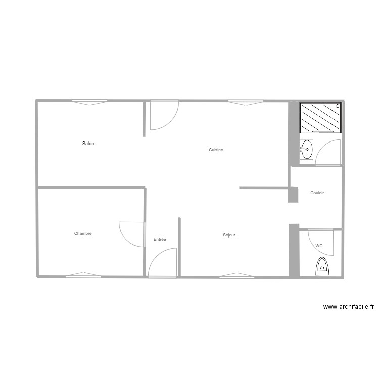 ROGER Raymond. Plan de 0 pièce et 0 m2