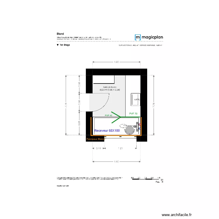 Plan Projet 2 Blond. Plan de 