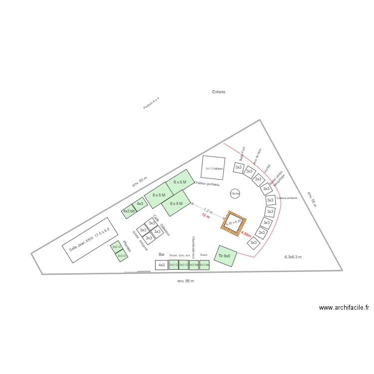 kermesse 4. Plan de 0 pièce et 0 m2