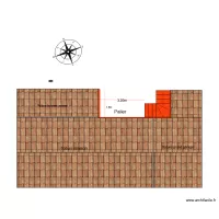 Plan toiture apres travaux