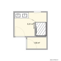 PLAN SDB WC etage