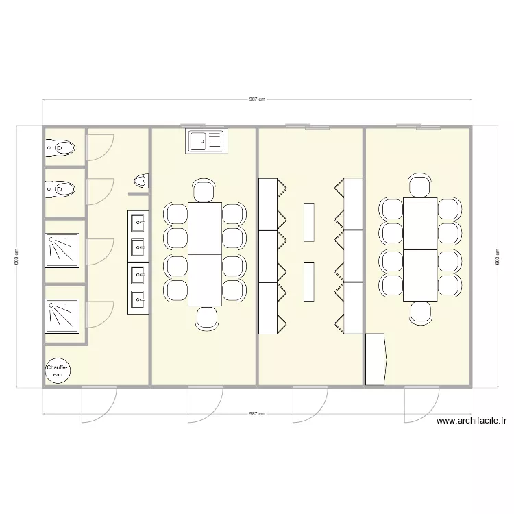 ANDINE GROUPE CHANTIER TOUSSIEU. Plan de ANDINE GROUPE CHANTIER TOUSSIEU. Plan de