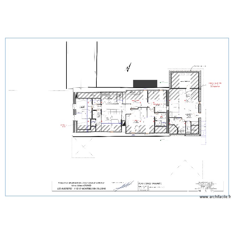 Etage V3. Plan de 0 pièce et 0 m2