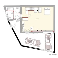 Plan RDC Porte appenti translarée