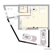 Plan RDC Porte appenti translar&eacute;e