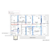 Nve CPH - Amenagament des Espaces + Mobiliers - Bleu Orange et verte