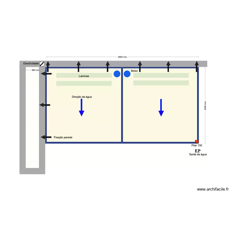 Rita Saraiva. Plan de 3 et 25 m² Rita Saraiva. Plan de 3 et 25 m²