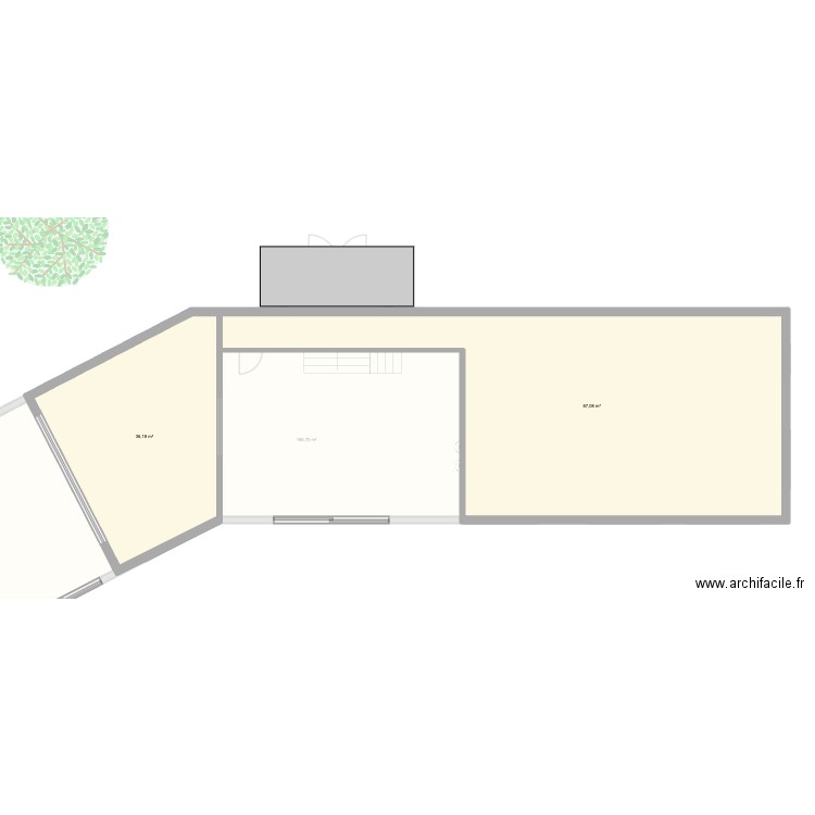 Maison 1. Plan de 11 pièces et 766 m2