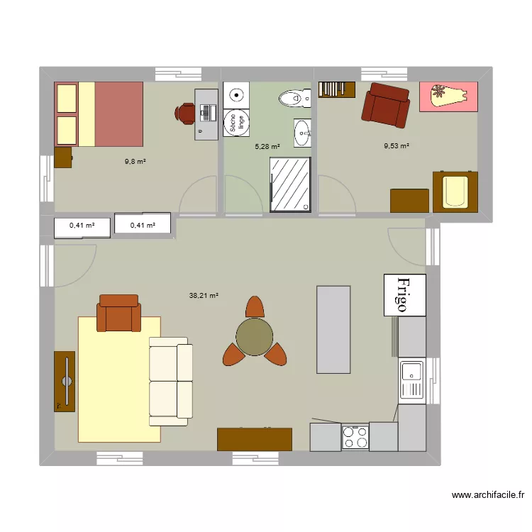 Épreuve certificative 2. Plan de 6 et 64 m² Épreuve certificative 2. Plan de 6 et 64 m²