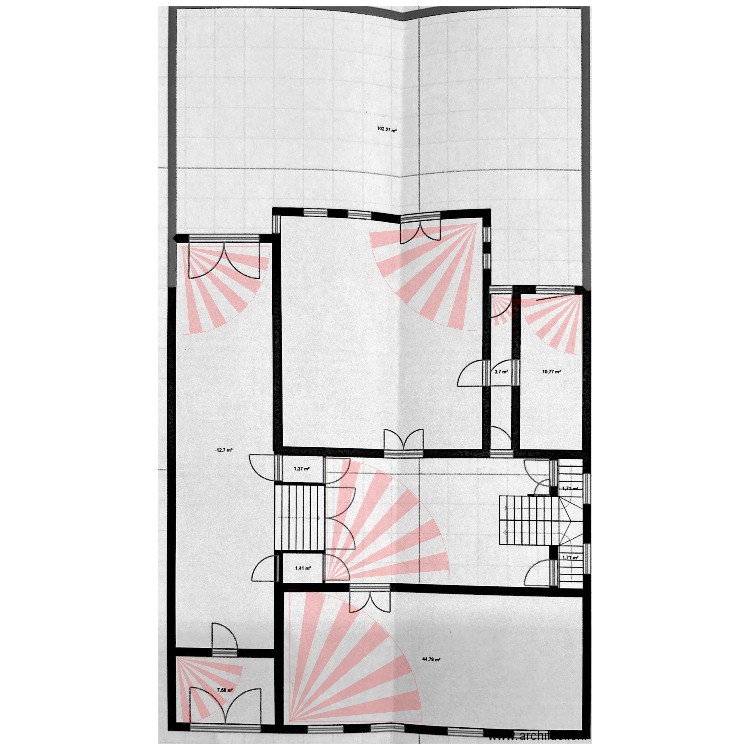 close rdc. Plan de 0 pièce et 0 m2
