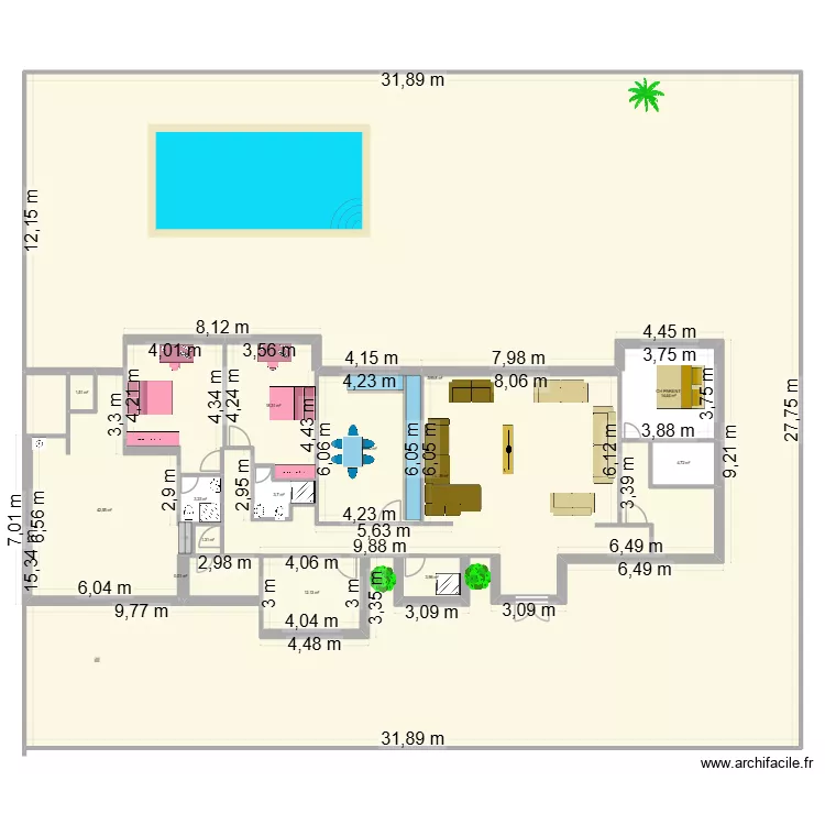 MAISON PLAN 1. Plan de MAISON PLAN 1. Plan de