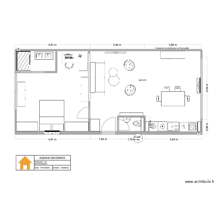 2D_V2_PAUL. Plan de 0 pièce et 0 m2