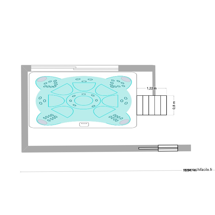 garage bargeouri. Plan de 0 pièce et 0 m2