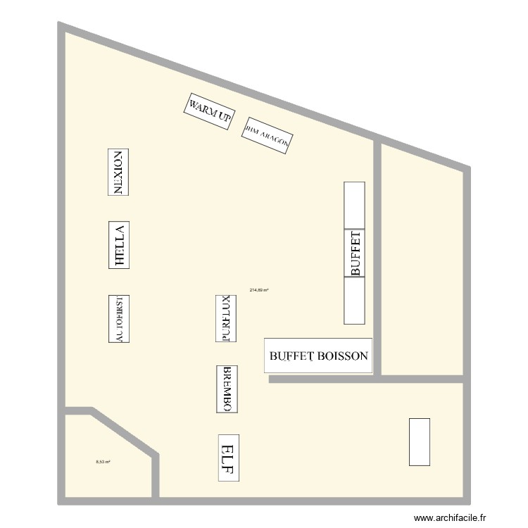 SOIREE 12/03. Plan de 0 pièce et 0 m2