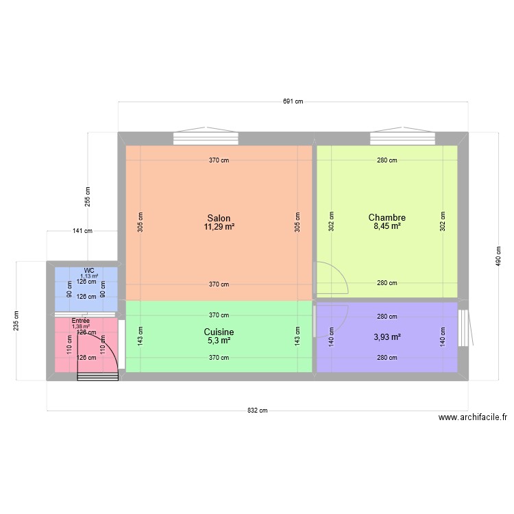 Javel_vierge_new. Plan de 0 pièce et 0 m2