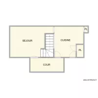 PLAN NIMES RDC COUR DROITE AM BON ENFANT