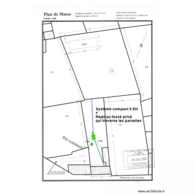 DUCLOS. Plan de DUCLOS. Plan de
