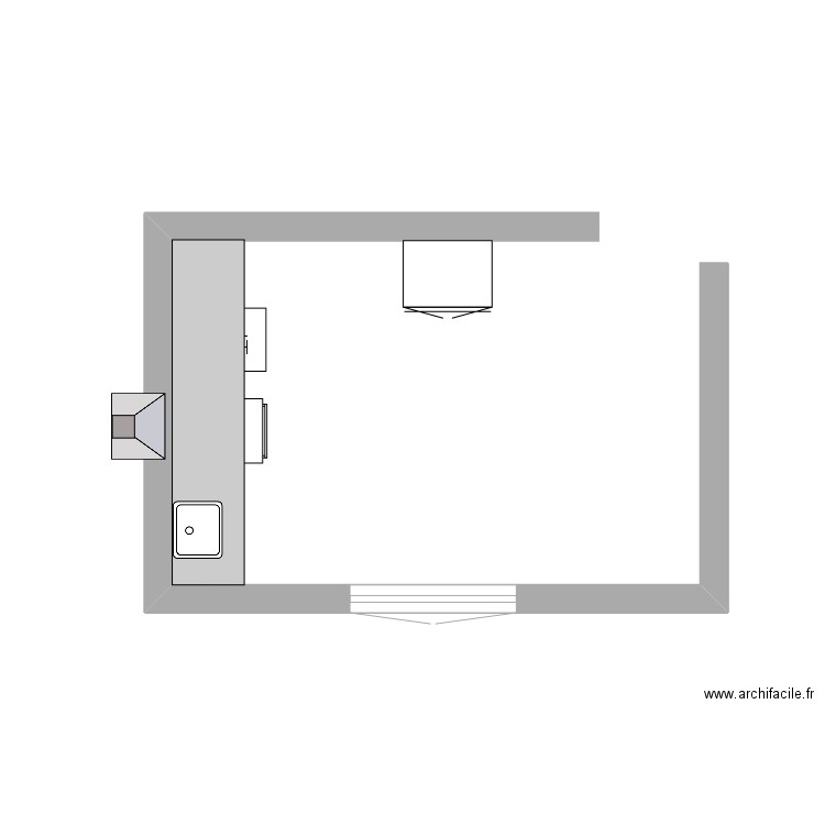CUISINE. Plan de 0 pièce et 0 m2