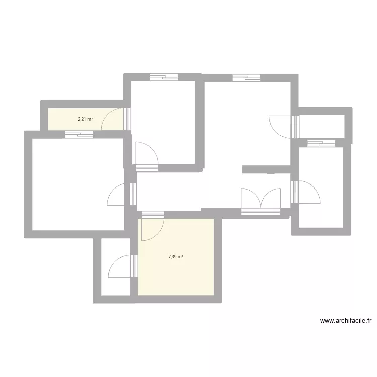 Appartement c. Plan de 