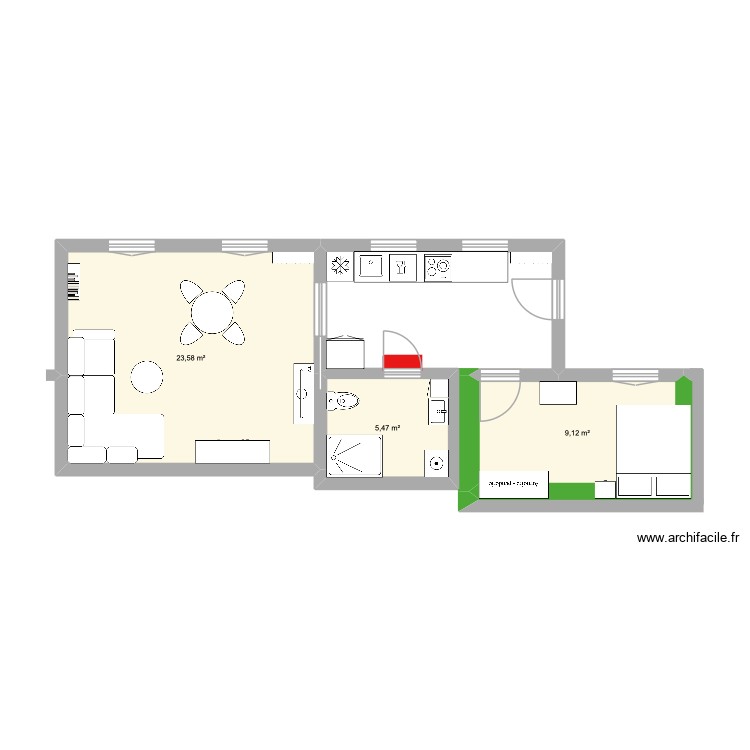 Sotano V2. Plan de 0 pièce et 0 m2