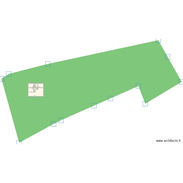 Projet Autreches 01. Plan de 7 pièces et 98 m2