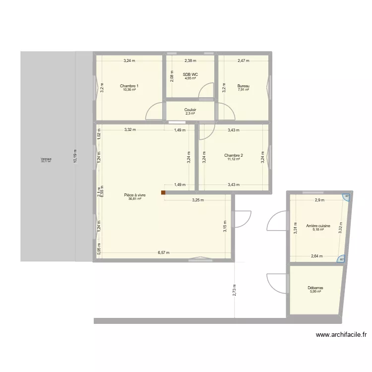FONTAINE TQC. Plan de 