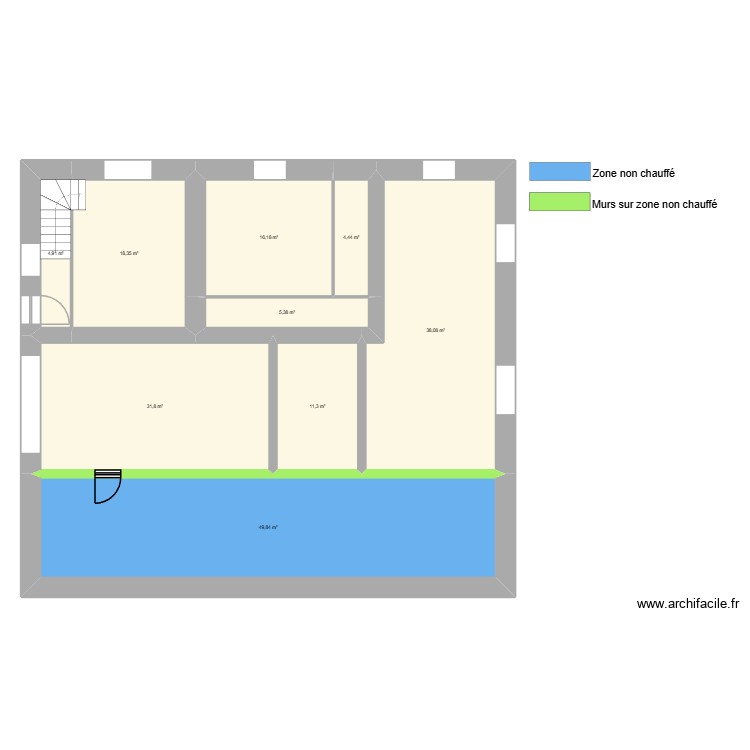 Lamperout initial. Plan de 0 pièce et 0 m2