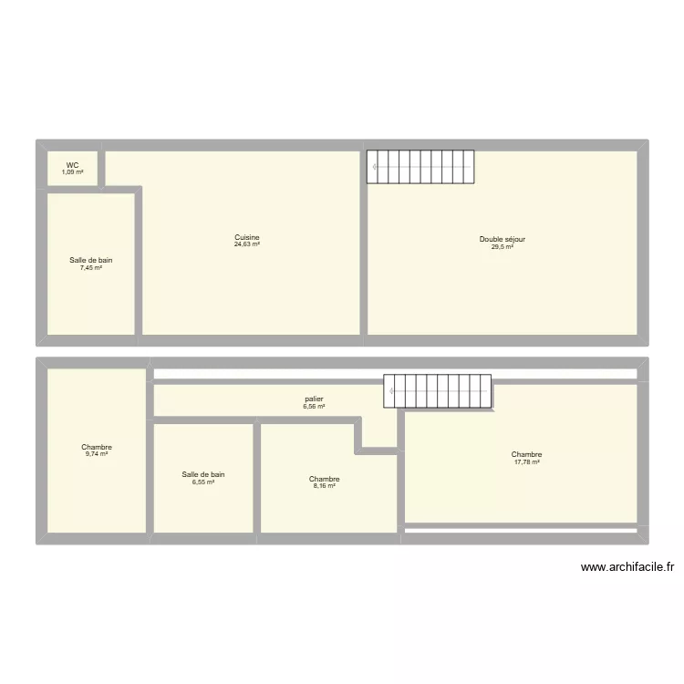 354 lotillier. Plan de 11 et 116 m² 354 lotillier. Plan de 11 et 116 m²
