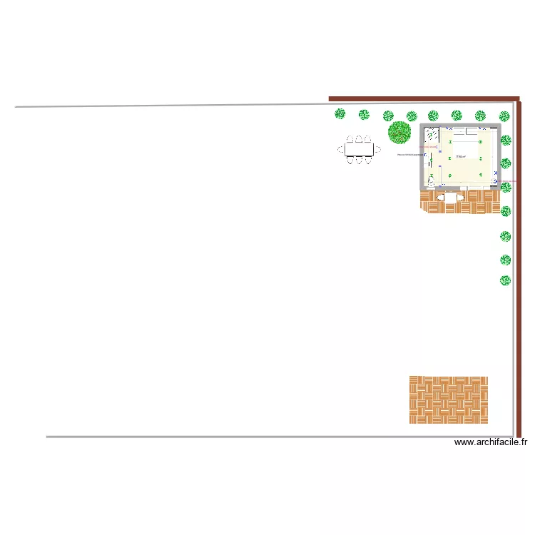 flo cabanon 2. Plan de 1 pièce et 18 m² flo cabanon 2. Plan de 1 pièce et 18 m²