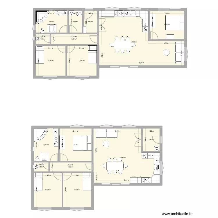 Maison bois. Plan de 17 et 184 m² Maison bois. Plan de 17 et 184 m²